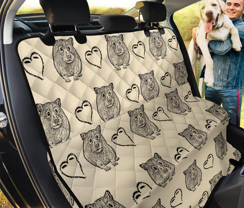 Roborovski Dwarf Hamster Art Print Pet Seat Covers