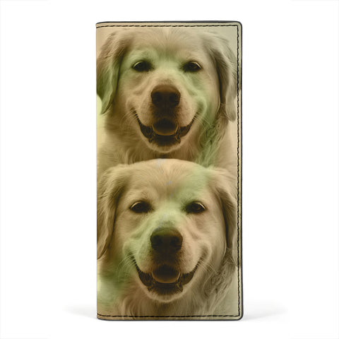 Labrador Retriever Print Women's Leather Wallet