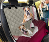 Bulldog Print Pet Seat Covers