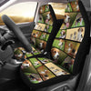 Beagle Collage Print Car Seat Covers