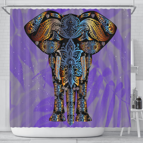 Amazing Elephant Art Print Shower Curtains