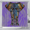 Amazing Elephant Art Print Shower Curtains