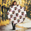 Rottweiler Dog Patterns Print Umbrellas