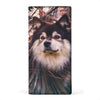 Finnish Lapphund Print Women's Leather Wallet