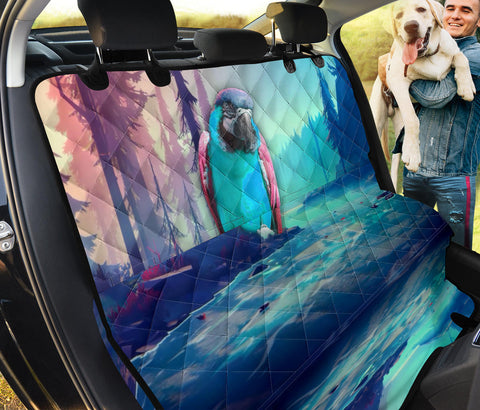 Amazing Catalina Macaw Print Pet Seat Covers