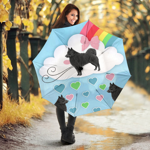 Cute Schipperke Dog Print Umbrellas