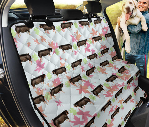 Poland China Pig Print Pet Seat Covers