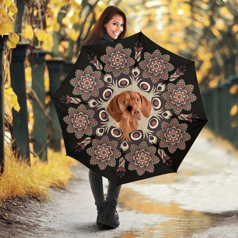 Vizsla Dog Print Umbrellas