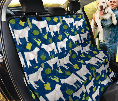 Limousin Cattle (Cow) Patterns Print Pet Seat Covers