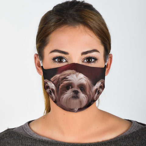 Shih Tzu Print Face Mask