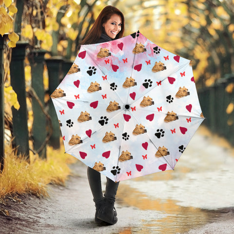 American Staffordshire Terrier Print Umbrellas