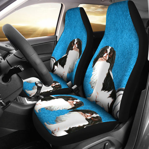 Japanese Chin Dog Print Car Seat Covers