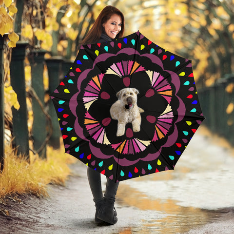 Soft Coated Wheaten Terrier Print Umbrellas