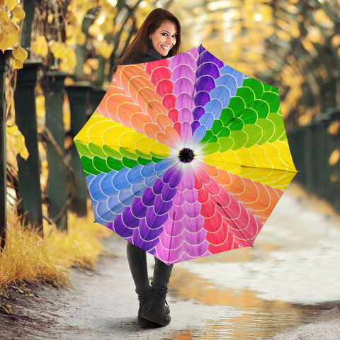 Floral Print Umbrellas