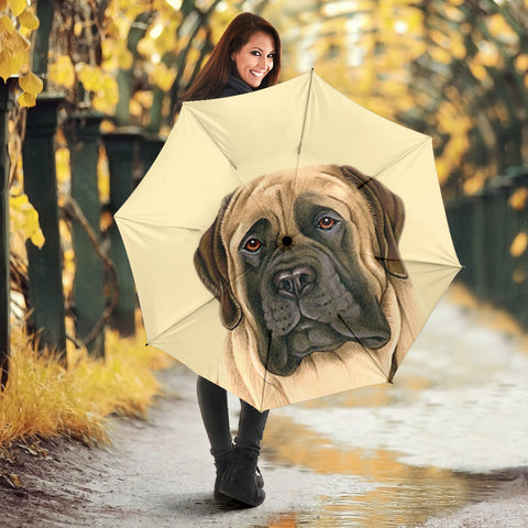 English mastiff Dog Print Umbrellas