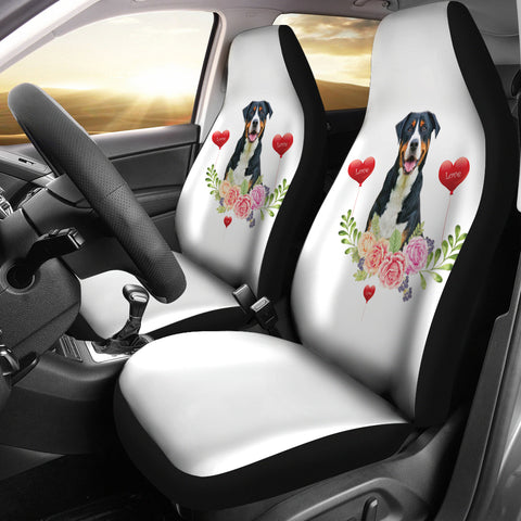 Greater Swiss Mountain Dog Print Car Seat Covers