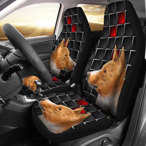 Basenji Dog Print Car Seat Covers