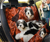 Lovely Polish Lowland Sheepdog Print Pet Seat Covers
