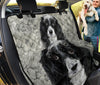 English Springer Spaniel B&W Print Pet Seat Covers