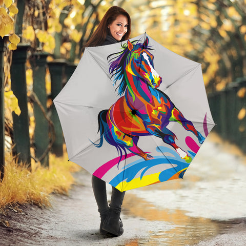 American Paint Horse Art Print Umbrellas