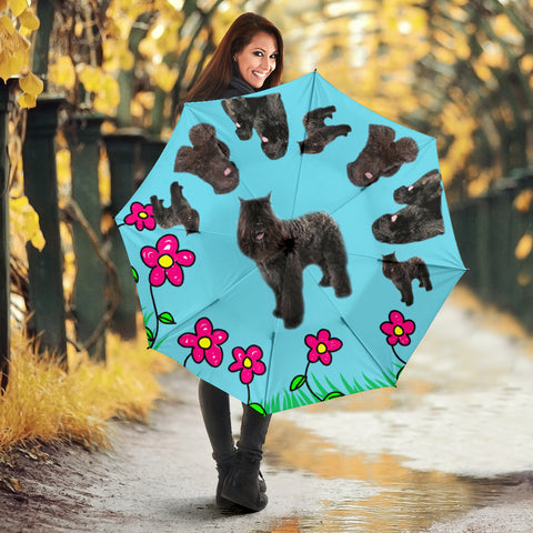 Bouvier des Flandres Dog Print Umbrellas