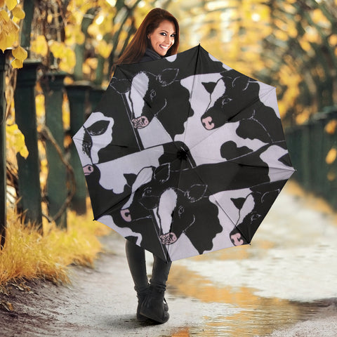 Holstein Friesian cattle (Cow) Print Umbrellas