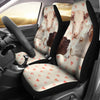 Lovely Hereford Cattle Print Car Seat Covers