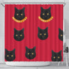 Cute Bombay cat Print Shower Curtain