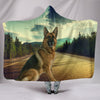 Amazing German Shepherd Print Hooded Blanket