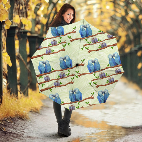 Spix's macaw Parrot Print Umbrellas