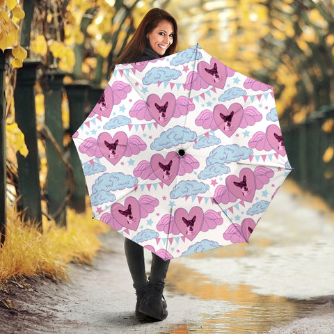 Rat Terrier Print Umbrellas