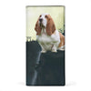 Basset Hound Dog Print Women's Leather Wallet