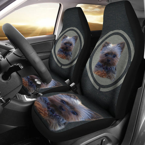 Yorkshire Terrier (Yorkie) Print Car Seat Covers