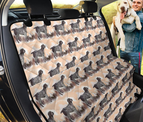 Wirehaired Vizsla Patterns Print Pet Seat Covers