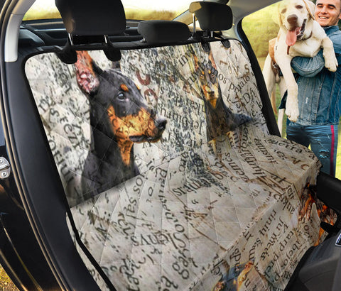 Doberman Pinscher Print Pet Seat covers