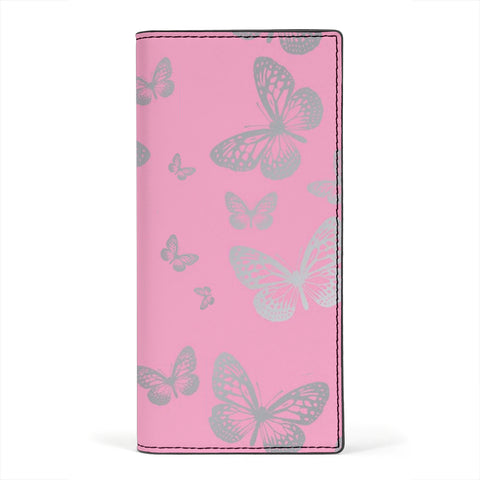 Butterfly Print Women's Leather Wallet