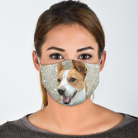 Lovely Basenji Print Face Mask