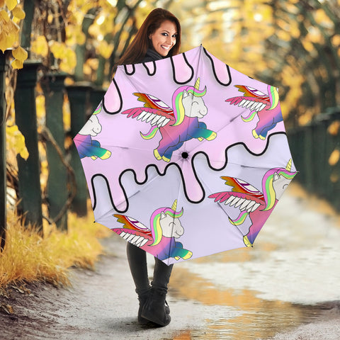Unicorn Print Umbrellas
