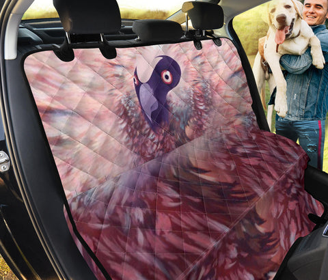 Bearded Vulture Bird Print Pet Seat Covers