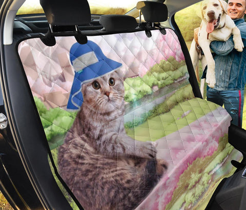Scottish Fold Cat Print Pet Seat Covers