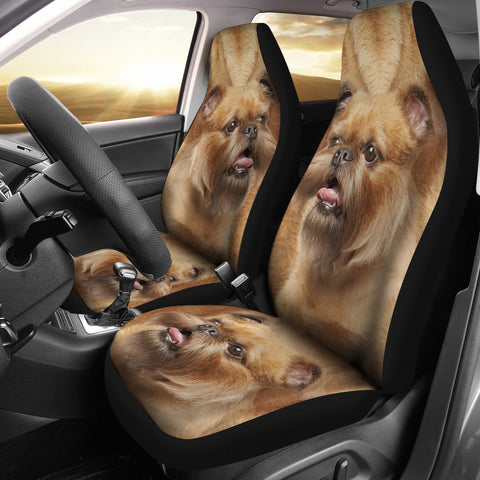 Brussels Griffon (Griffon Bruxellois) Print Car Seat Covers