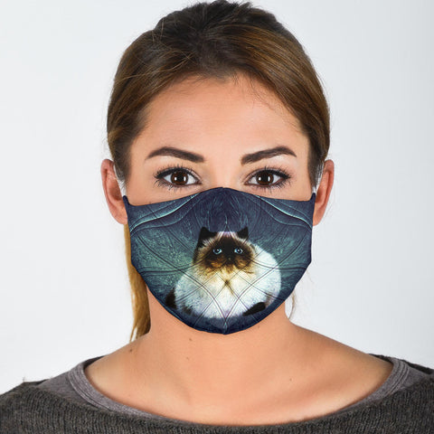 Cute Himalayan Cat Print Face Mask