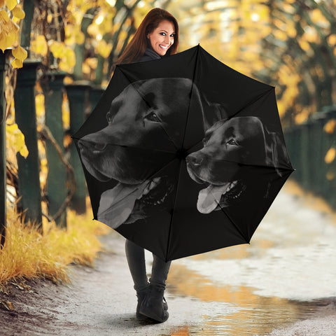 Black Labrador Print Umbrellas-Limited Edition