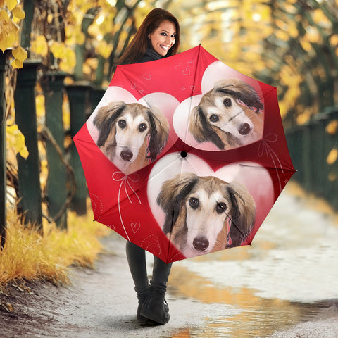 Saluki Dog Print Umbrellas