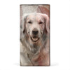 Golden Retriever Print Women's Leather Wallet