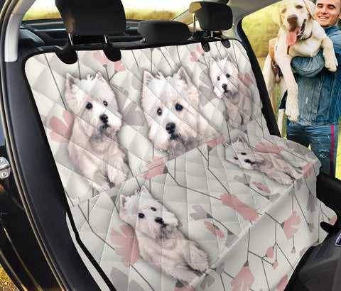 West Highland White Terrier Print Pet Seat Covers