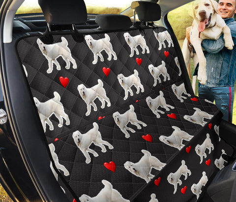 Central Asian Shepherd Dog Patterns Print Pet Seat Covers