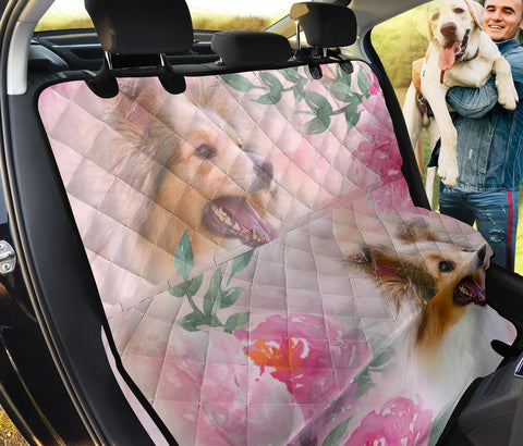 Shetland Sheepdog Print Pet Seat Covers