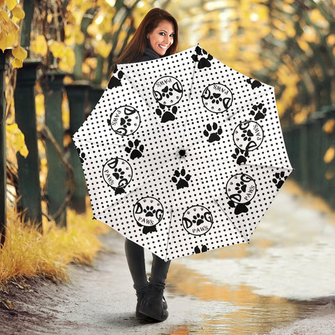 Dog Paws Print Umbrellas