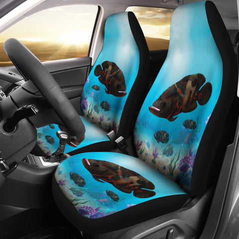 Oscar Fish Print Car Seat Covers